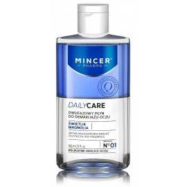 MINCER PHARMA Daily Care No.01 Two-phase Make-up Remover divfāzu acu kosmētikas noņemšanas līdzeklis