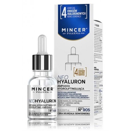 MINCER PHARMA NeoHyaluron No.905 hidrolipīdu sejas serums nobriedušai un ļoti sausai ādai