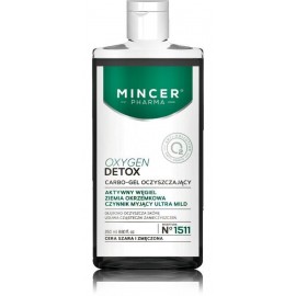 MINCER PHARMA Oxygen Detox No.1511 очищающий гель для лица для серой и уставшей кожи