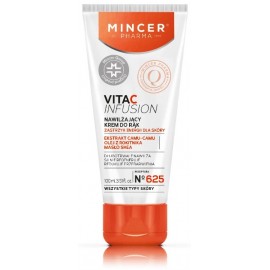 MINCER PHARMA Vita C Infusion No.625 mitrinošs roku krēms