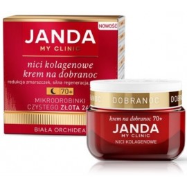 Janda Collagen Threads 24K White Orchid 70+ pretgrumbu nakts sejas krēms