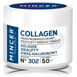 MINCER PHARMA Collagen 50+ No.302 полужирный крем для лица против морщин для зрелой кожи