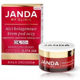 Janda Collagen Threads 24K White Orchid 50+ paakių kremas brandžiai odai