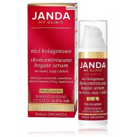 Janda Collagen Threads 24K White Orchid serumas nuo raukšlių