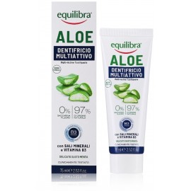 Equilibra Aloe Gel Triple Action Toothpaste zobu pasta ar alveju