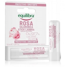 Equilibra Hyaluronic Rose Lip Balm увлажняющий бальзам для губ