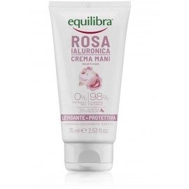 Equilibra Hyaluronic Rose Hand Cream mitrinošs roku krēms