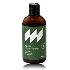 MonolitTM Skincare For Men Shampoo šampūns visu veidu matiem un galvas ādai vīriešiem