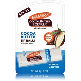 PALMER'S Cocoa Butter Formula Lip Balm SPF15 mitrinošs un mīkstinošs lūpu balzams sausai ādai