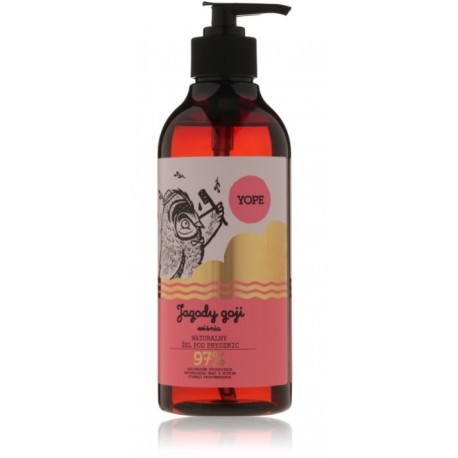 Yope Natural Shower Gel Goji & Cherries dušas gēls