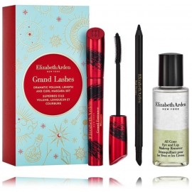 Elizabeth Arden Grand Lashes komplekts (50 ml. kosmētikas noņemšanas līdzeklis + 1 g. acu zīmulis + 8 ml. skropstu tuša)