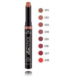 Essence The Slim Stick 6H Long-Lasting Lipstick noturīga matēta lūpu krāsa