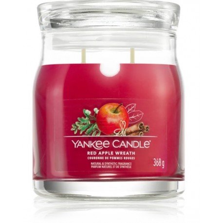 Yankee Candle Signature Collection Red Apple Wreath ароматическая свеча