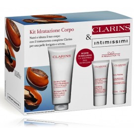 Clarins Intimissimi набор для женщин (200 мл лосьон для тела + 30 мл скраб для тела + 30 мл крем для тела)