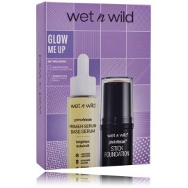 Wet N Wild Glow Me Up dekoratīvās kosmētikas komplekts (12 g grima pamats + 30 ml grima serums)