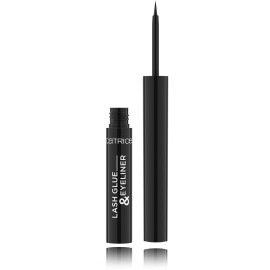 Catrice Lash Glue & Eyeliner клей для накладных ресниц и подводка для глаз в одном