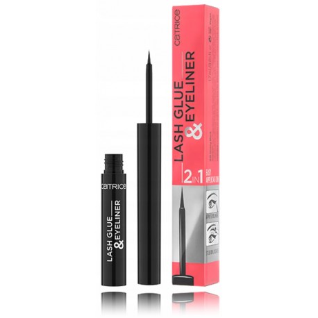 Catrice Lash Glue & Eyeliner mākslīgo skropstu līme un plakstiņu laineris vienā