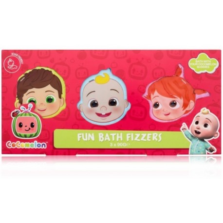 Cocomelon Bath Fizzer Set набор бомбочек для ванны (3 х 90 г.)