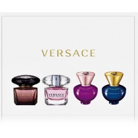 Versace Miniatures miniatūrs komplekts sievietēm (2 gab. EDT x 5 ml. + 2 gab. x 5 ml. EDP)