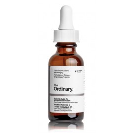 The Ordinary Salicylic Acid 2% Anhydrous Solution bezūdens pīlinga serums problemātiskai sejas ādai