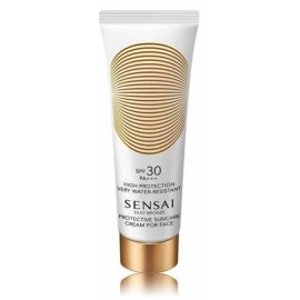 Sensai Silky Bronze Sun Care Cream SPF30 aizsargājošs sejas krēms