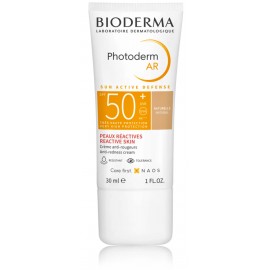 Bioderma Photoderm AR Anti-Redness Cream SPF50+ saules aizsargājošs tonējošs sejas krēms