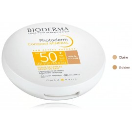 Bioderma Photoderm Compact Mineral SPF50+ защитная минеральная пудра для лица от солнца для чувствительной кожи