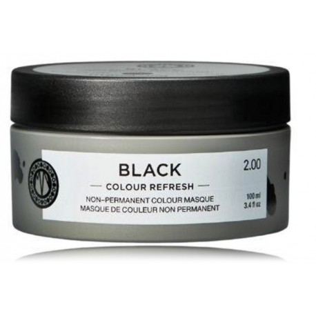 Maria Nila Black Color Refresh Mask окрашивающая маска для волос