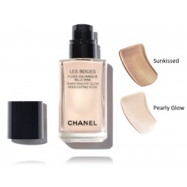 Chanel Les Beiges Sheer Healthy Glow Hightlighting Fluid жидкий, придающий сияние флюид для лица и тела