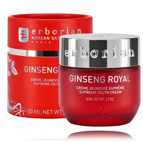 Erborian Ginseng Royal Supreme Youth Cream atjaunojošs sejas krēms