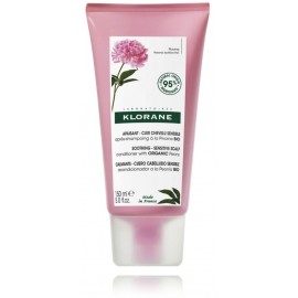 Klorane Peony Soothing Conditioner nomierinošs kondicionieris jutīgai galvas ādai