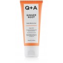 Q+A Ginger Root Daily Moisturiser увлажняющий крем для лица