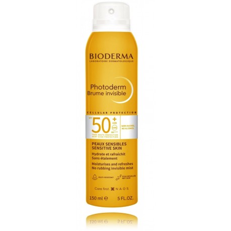 Bioderma Photoderm Max Sun Mist SPF50+ aizsargājoša migla no saules jutīgai ādai