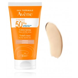 Avene Tinted Cream SPF50+ aizsargājošs tonējošs saules krēms sausai un jutīgai sejas ādai