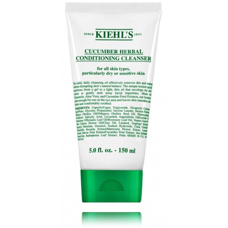 Kiehl's Cucumber Herbal Conditioner Cleanser средство для умывания лица для сухой/чувствительной кожи