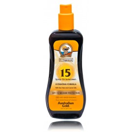 Australian Gold Spray Oil Sunscreen SPF15 солнцезащитное масло - спрей