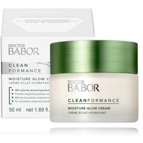 Babor Doctor Babor Clean Formance Moisture Glow Cream интенсивно увлажняющий и осветляющий крем для лица