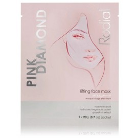 Rodial Pink Diamond Lifting Face Mask liftinga lokšņu sejas maska