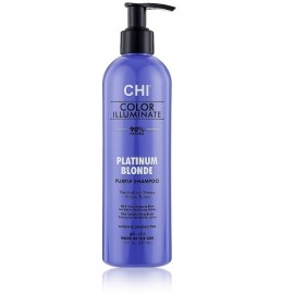 CHI Color Illuminate Shampoo Platinum Blonde dzeltenos toņus neitralizējošs šampūns