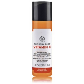 The Body Shop Vitamin C Skin Boost Instant Smoother mīkstinošs un izgaismojošs sejas serums nogurušai ādai