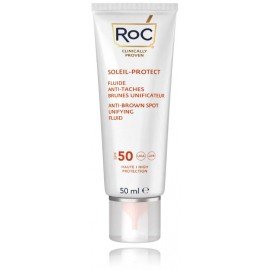 Roc Soleil-Protect Anti-Brown Spot Unifying Fluid SPF50+ aizsargfluīds sejai pret pigmenta plankumiem