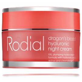 Rodial Dragon's Blood Hyaluronic Night Cream mitrinošs nakts sejas krēms