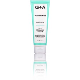 Q+A Peppermint Daily Cleanser Gel atsvaidzinošs attīrošs sejas gēls