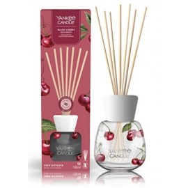 Yankee Candle Signature Black Cherry Reed Diffuser mājas aromāts ar kociņiem