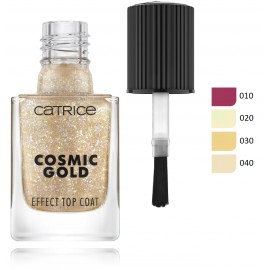 Catrice Effect Top Coat Cosmic Gold nagu lakas virskārta