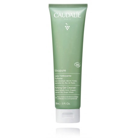 Caudalie Vinopure Purifying Gel Cleanser gēlveida tīrīšanas līdzeklis kombinētai/problēmai ādai