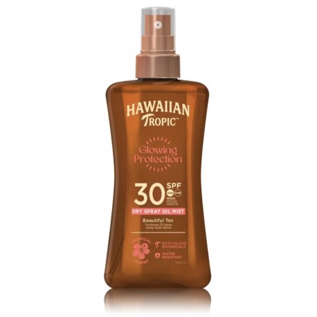 Hawaiian Tropic Protective Dry Oil Spray SPF izsmidzināmā sauļošanās sausā eļļa