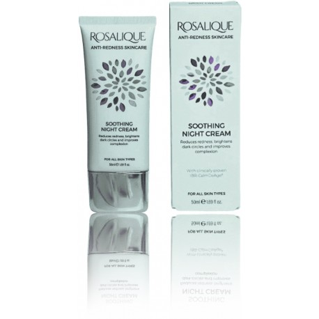 Rosalique Soothing Night Cream nomierinošs nakts sejas krēms