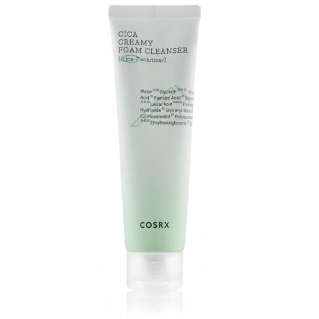 Cosrx Pure Fit Cica Creamy Foam Cleanser valomosios veido putos