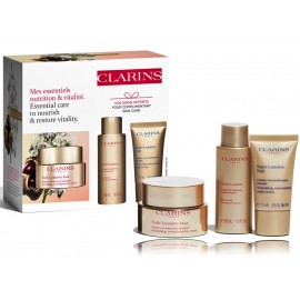 Clarins Nutri-Lumière Set komplekts (nakts krēms 15 ml. + dienas krēms 50 ml. + esence 50 ml.)